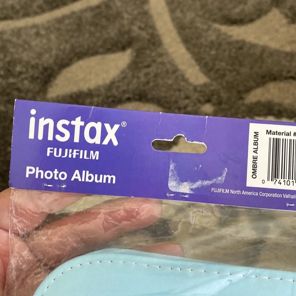 NWT. Ombré Instax Photo Album (Holds 108).